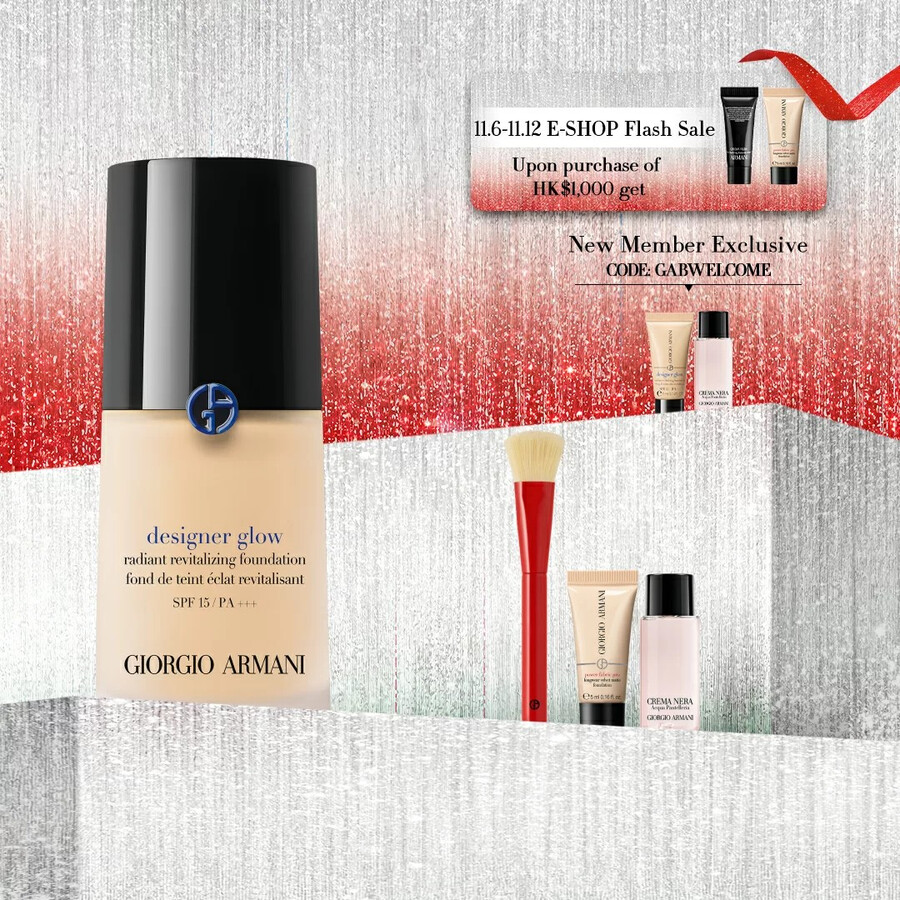set di fondotinta rivitalizzanti radianti designer glow