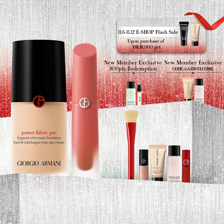 set fondotinta liquido e trucco viso