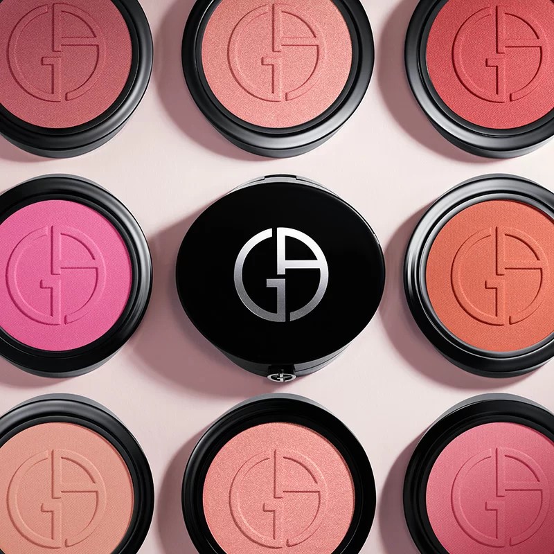 blush luminoso in seta